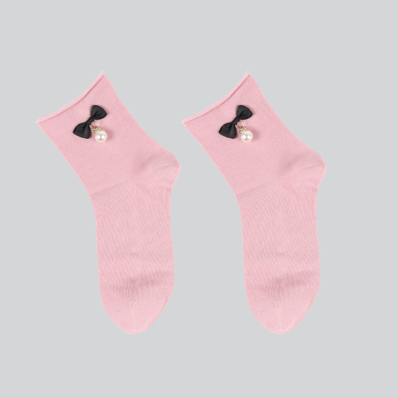 Mode Kawaii båge strumpor grossist socka tecknad dam strumpor