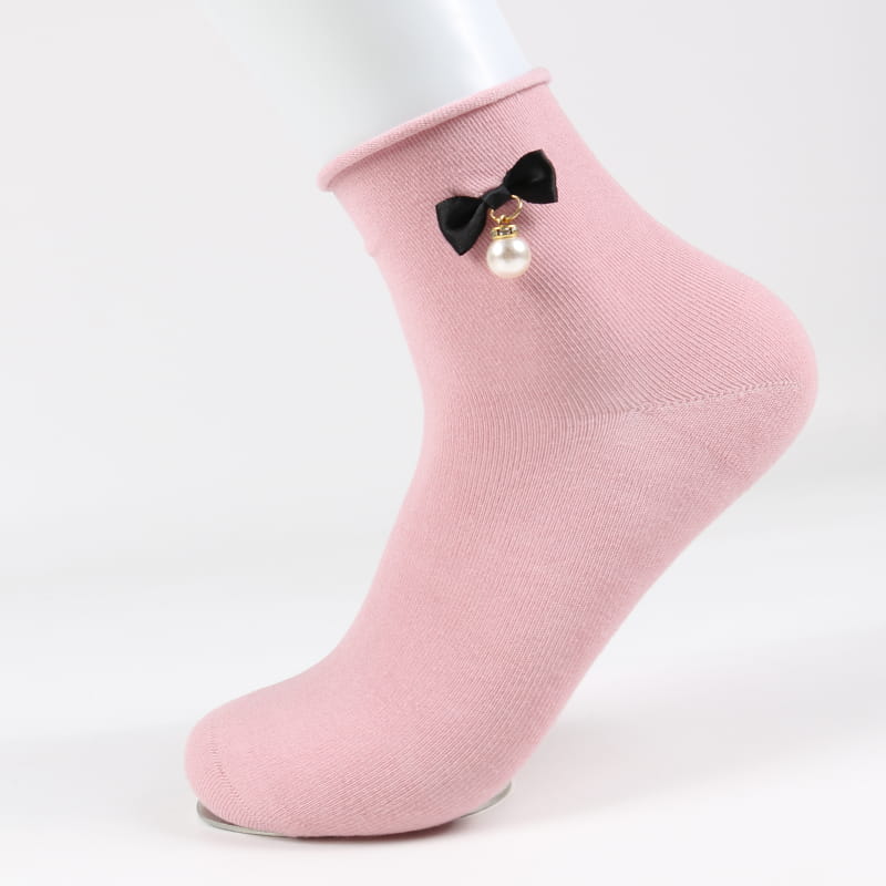 Mode Kawaii båge strumpor grossist socka tecknad dam strumpor