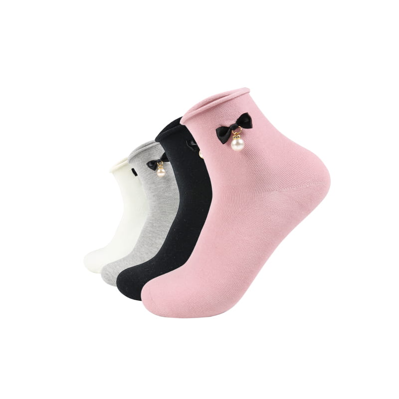 Mode Kawaii båge strumpor grossist socka tecknad dam strumpor