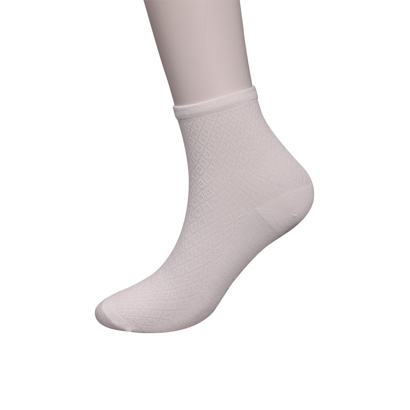 Nylonväska i mjuk bambufiber, tunna små diamantstrumpor för kvinnor, handsydda damstrumpor WSD1689