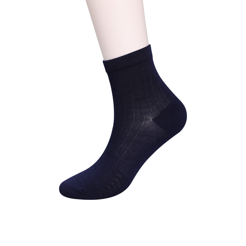 Modal Collection Circle Vertikal Rand Blomma Mjuk Handsydd Casual Herrstrumpor WSD2802