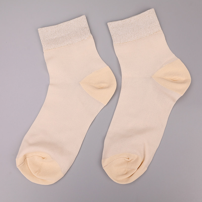 Mode genomskinlig nylonsilke bomullsbotten damstrumpor Superfin nylon genomskinlig siden damstrumpor Kristallsilke damstrumpor WSD1946