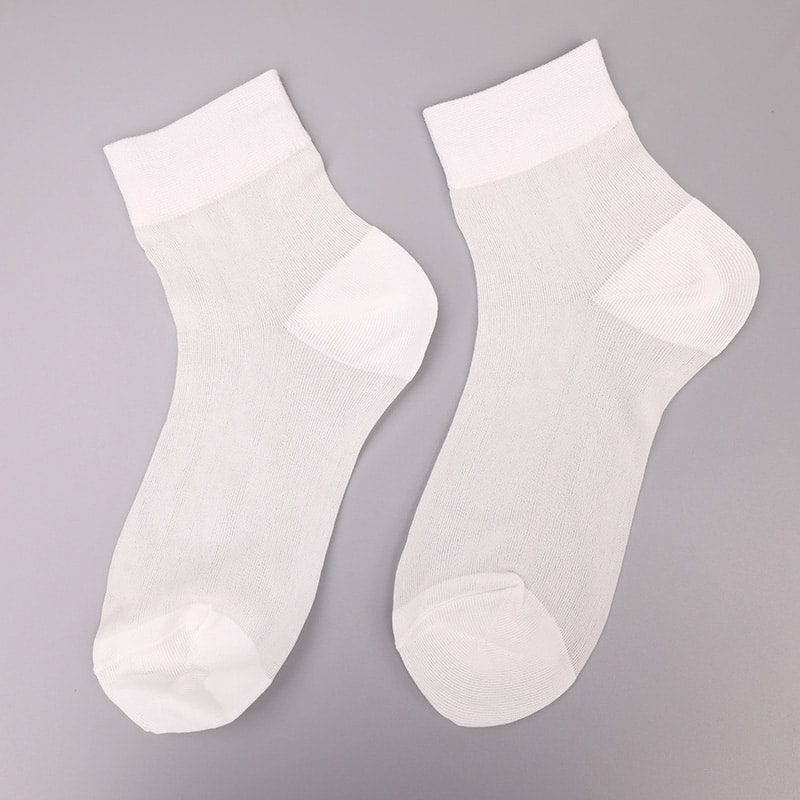 Mode genomskinlig nylonsilke bomullsbotten damstrumpor Superfin nylon genomskinlig siden damstrumpor Kristallsilke damstrumpor WSD1946