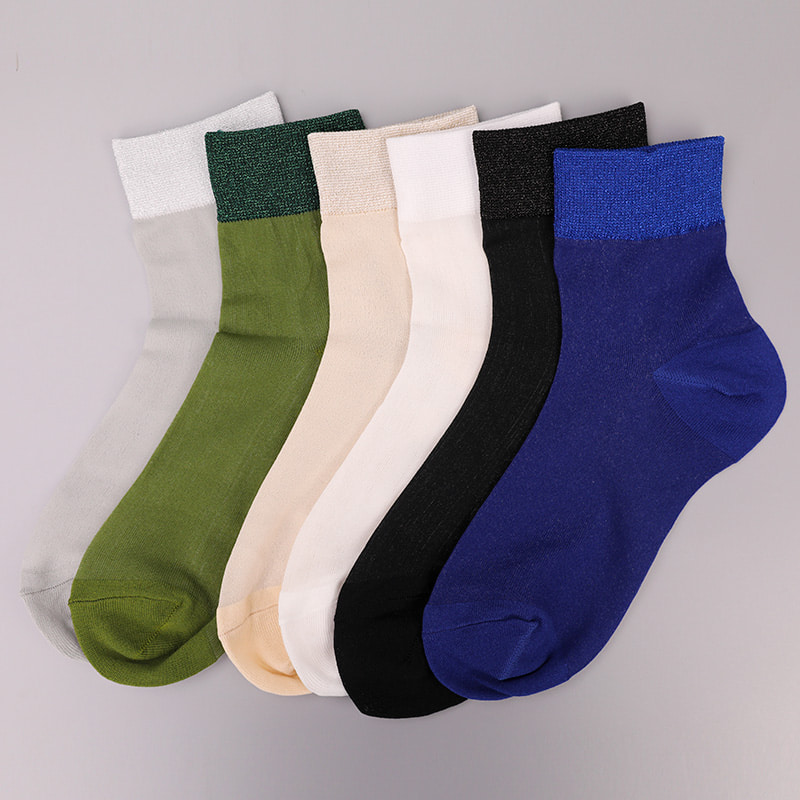 Mode genomskinlig nylonsilke bomullsbotten damstrumpor Superfin nylon genomskinlig siden damstrumpor Kristallsilke damstrumpor WSD1946