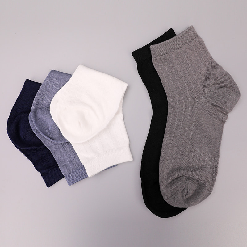 Modal Collection Circle Vertikal Rand Blomma Mjuk Handsydd Casual Herrstrumpor WSD2802