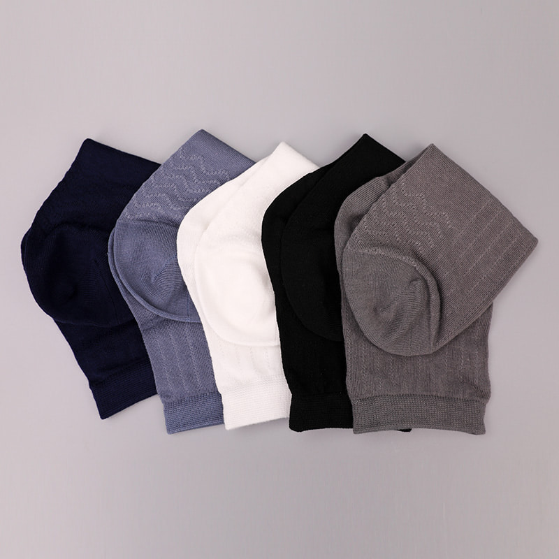 Modal Collection Circle Vertikal Rand Blomma Mjuk Handsydd Casual Herrstrumpor WSD2802