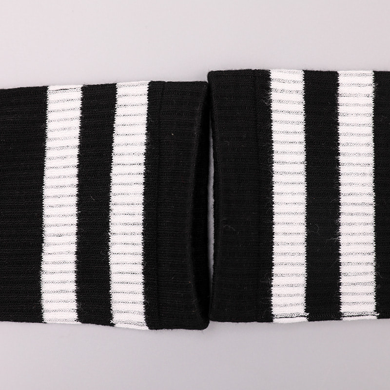 Mjukt spunnet sidennylon täckt med ammoniak 2 horisontella remsor och förstärkta handsydda damstrumpor WSD1536