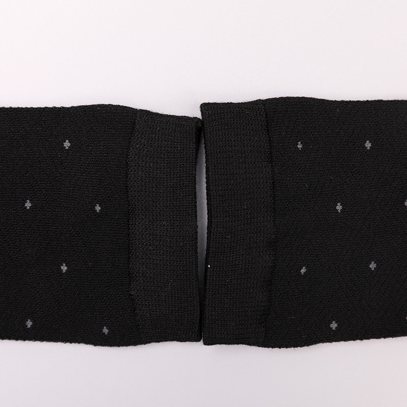 Mjukt spunnet sidennylonlindad ammoniak, osynlig diamantformad liten prickig jacquard handsydd vintertjocka herrstrumpor WSD2851