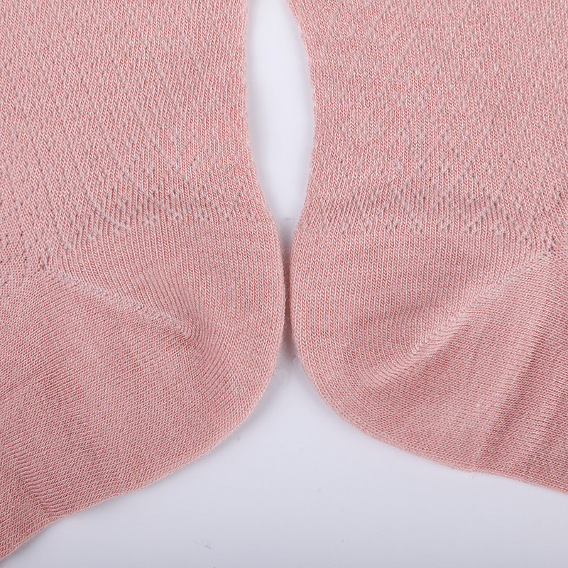 Nylonväska i mjuk bambufiber, tunna små diamantstrumpor för kvinnor, handsydda damstrumpor WSD1689