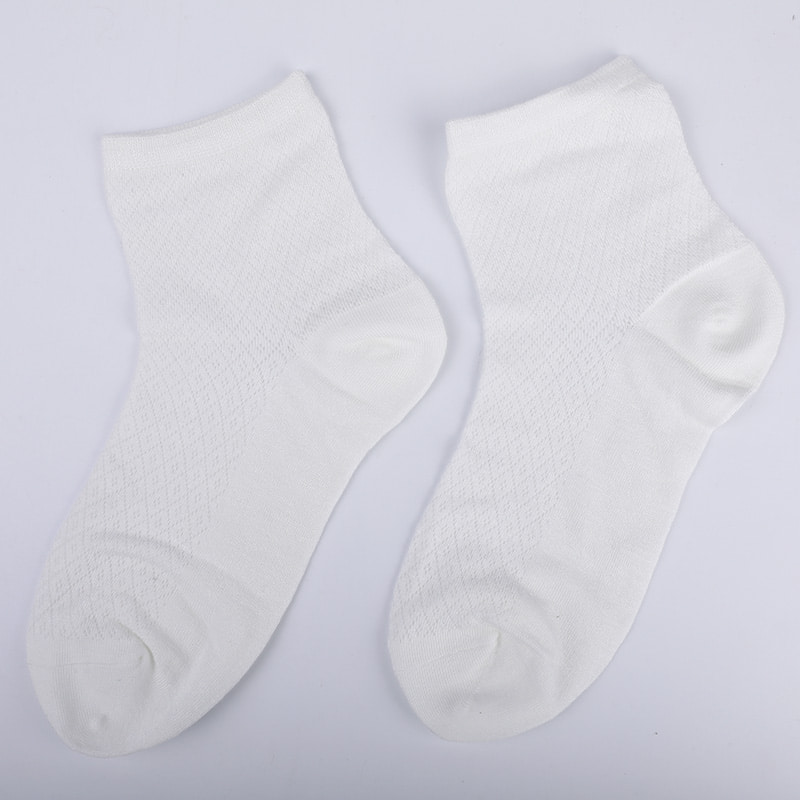 Nylonväska i mjuk bambufiber, tunna små diamantstrumpor för kvinnor, handsydda damstrumpor WSD1689