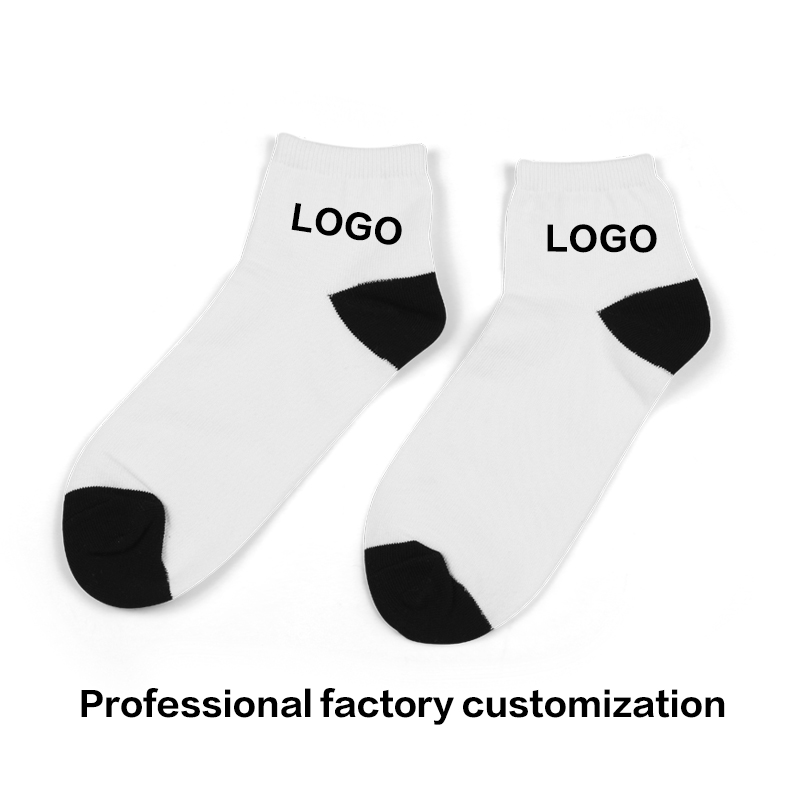 OEM Quality Crew Mode Jacquard Män Gym Basket Sport Sock Terry Anti Slip Custom Socks Logo